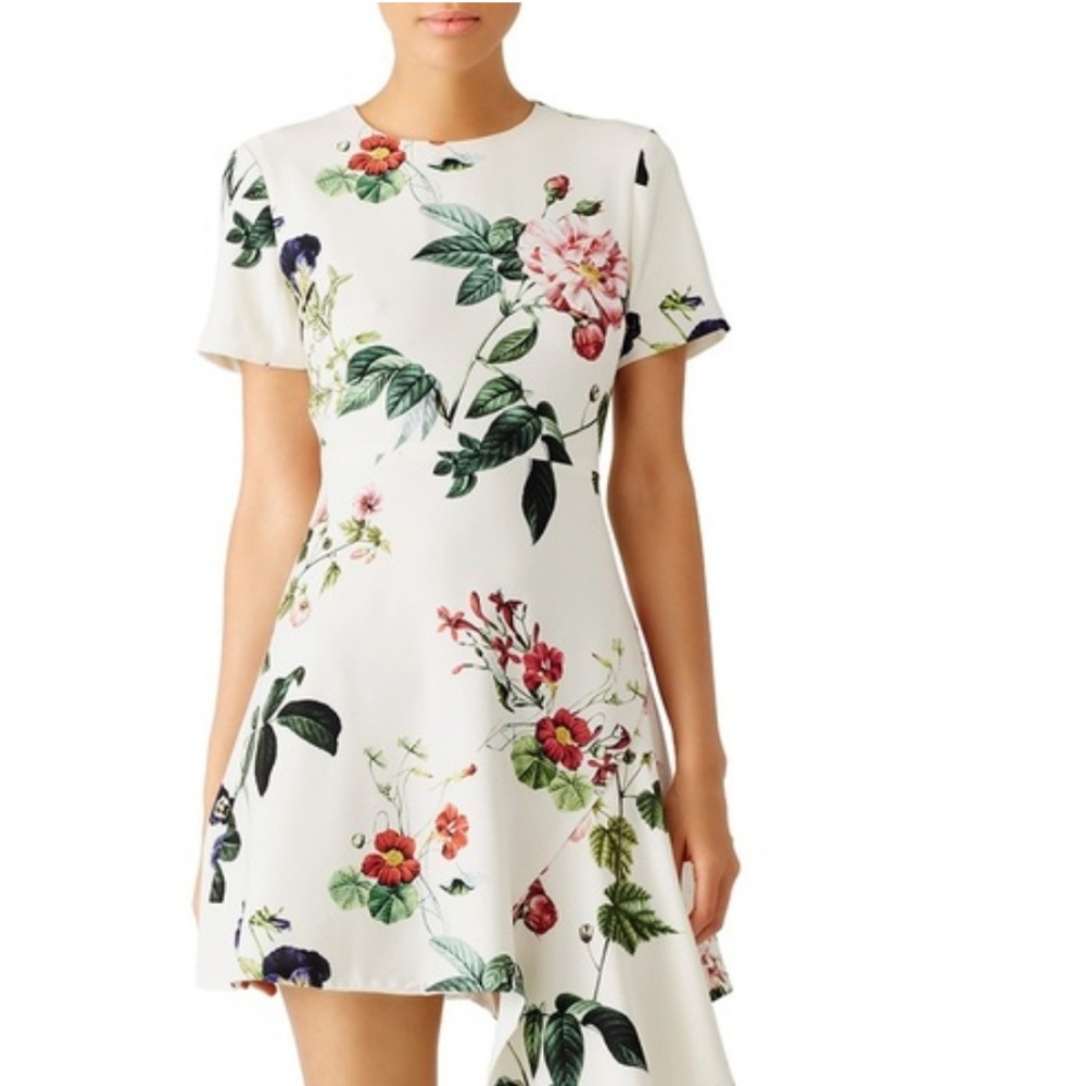 Stylestalker Rent The Runway white floral dressNWT